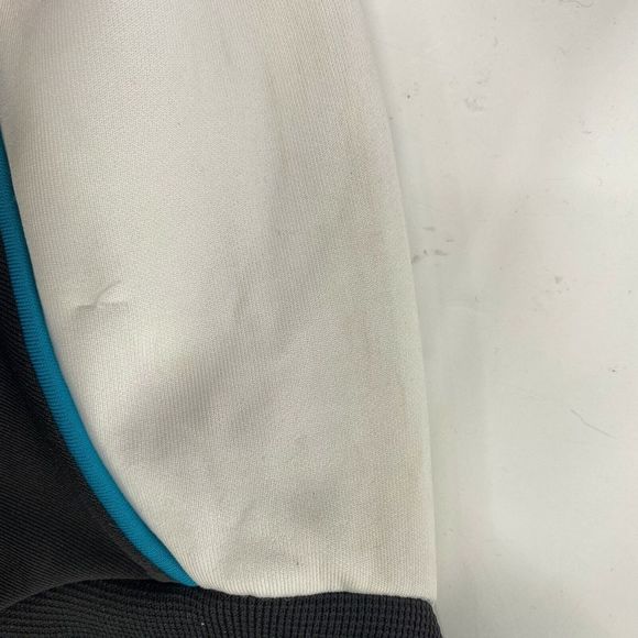 Jacksonville Jaguars Ladies Small Black White Full Zip Cropped Jacket Football - Picture 6 of 11